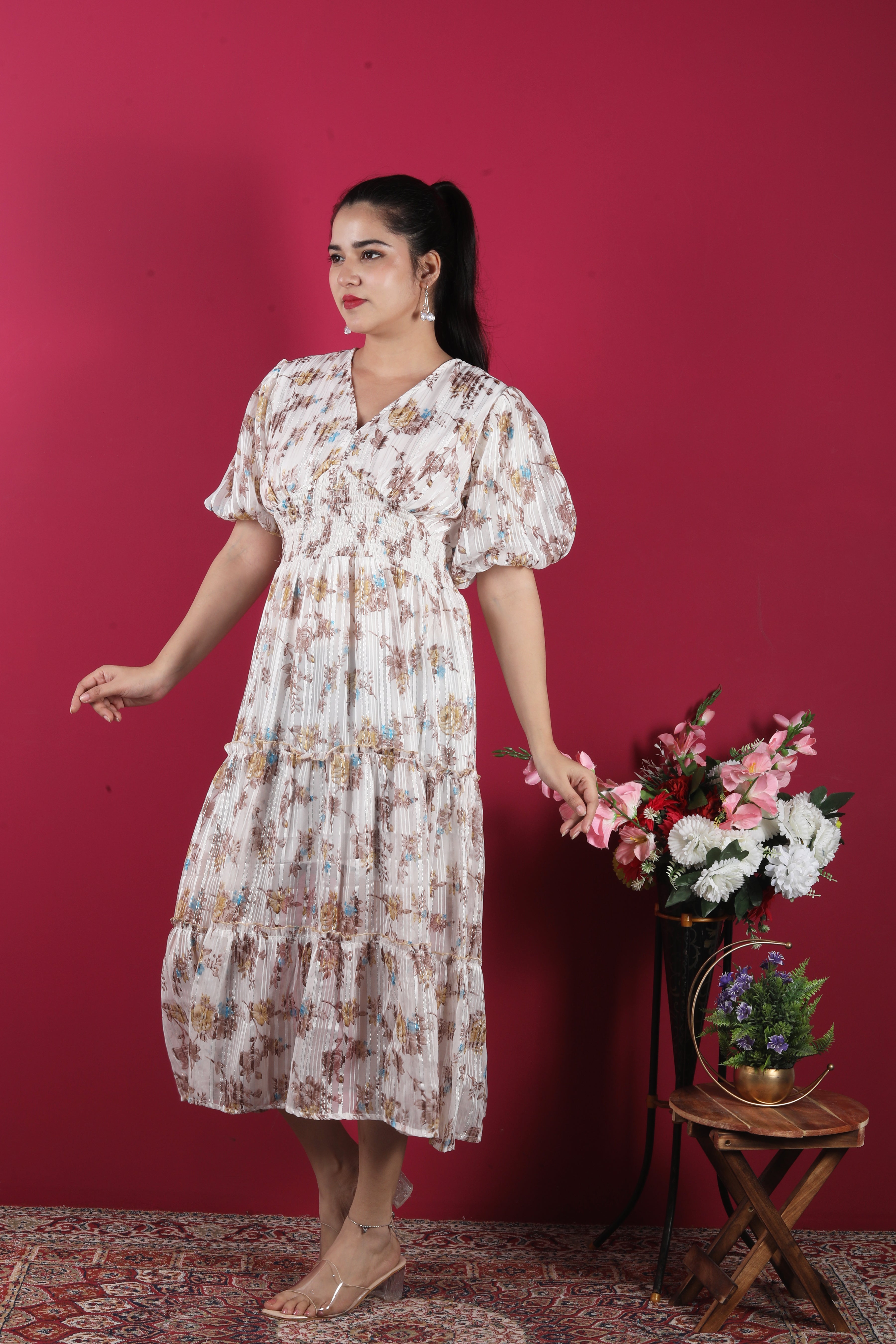 The Amara Georgette Dress
