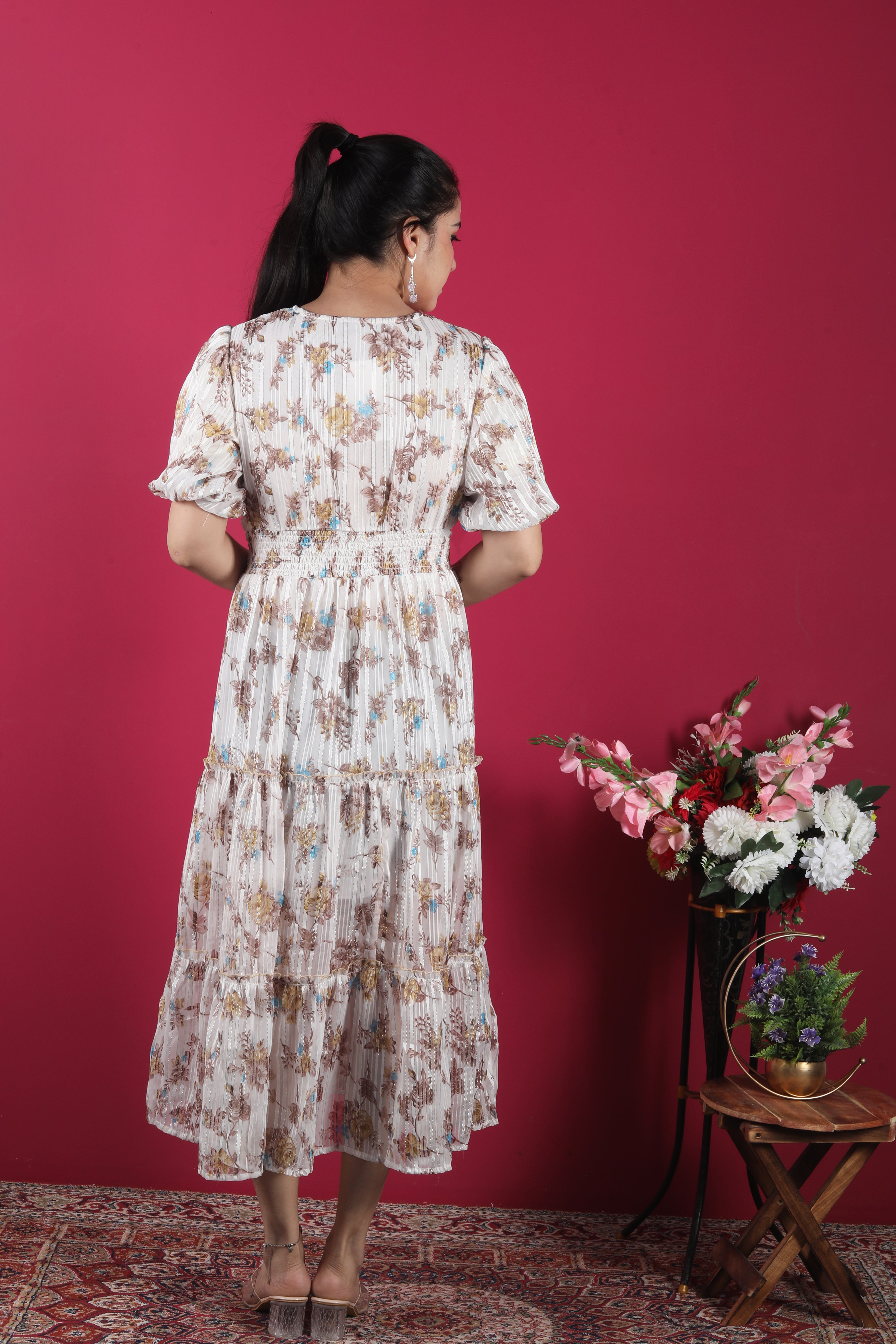 The Amara Georgette Dress