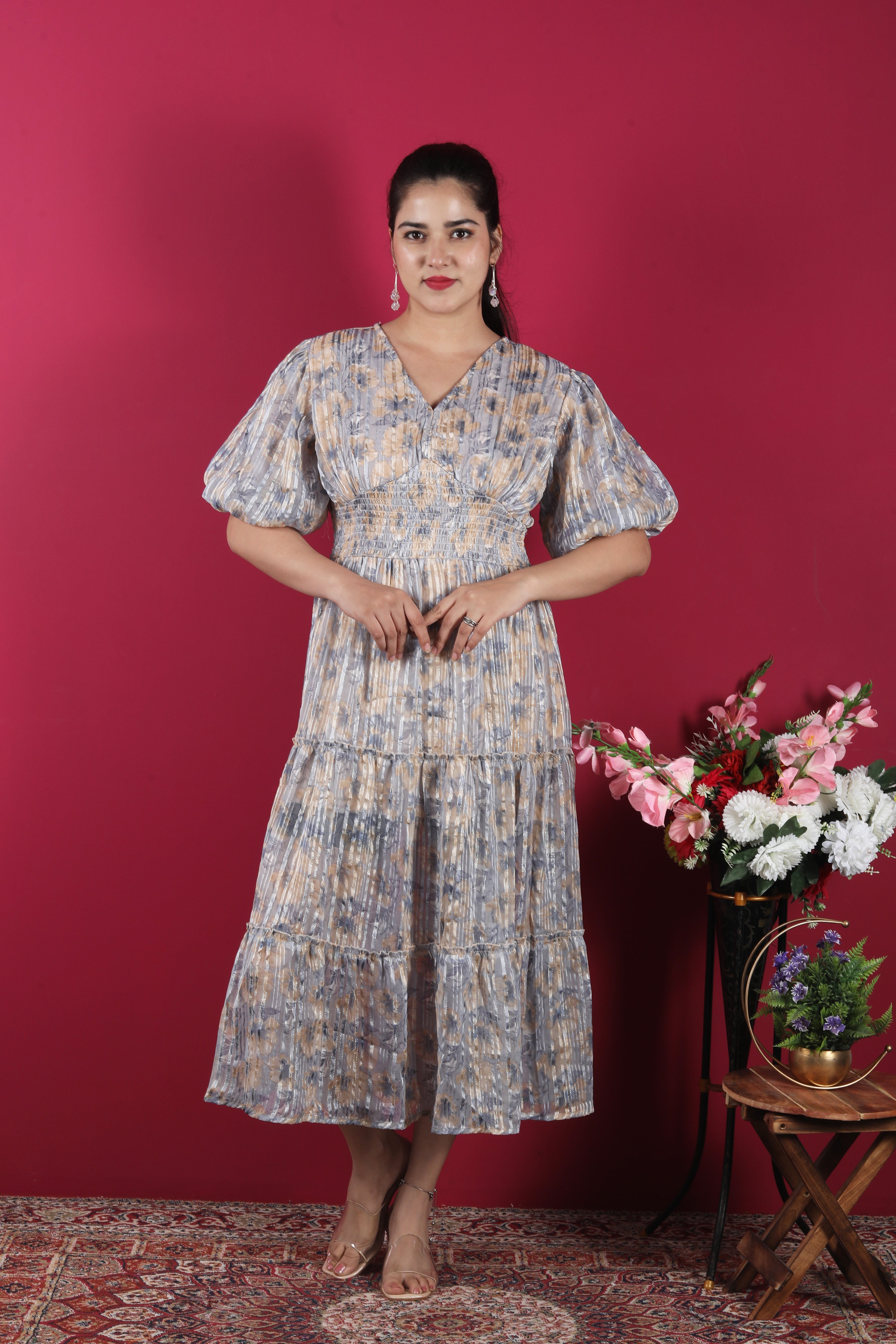 The Amara Georgette Dress