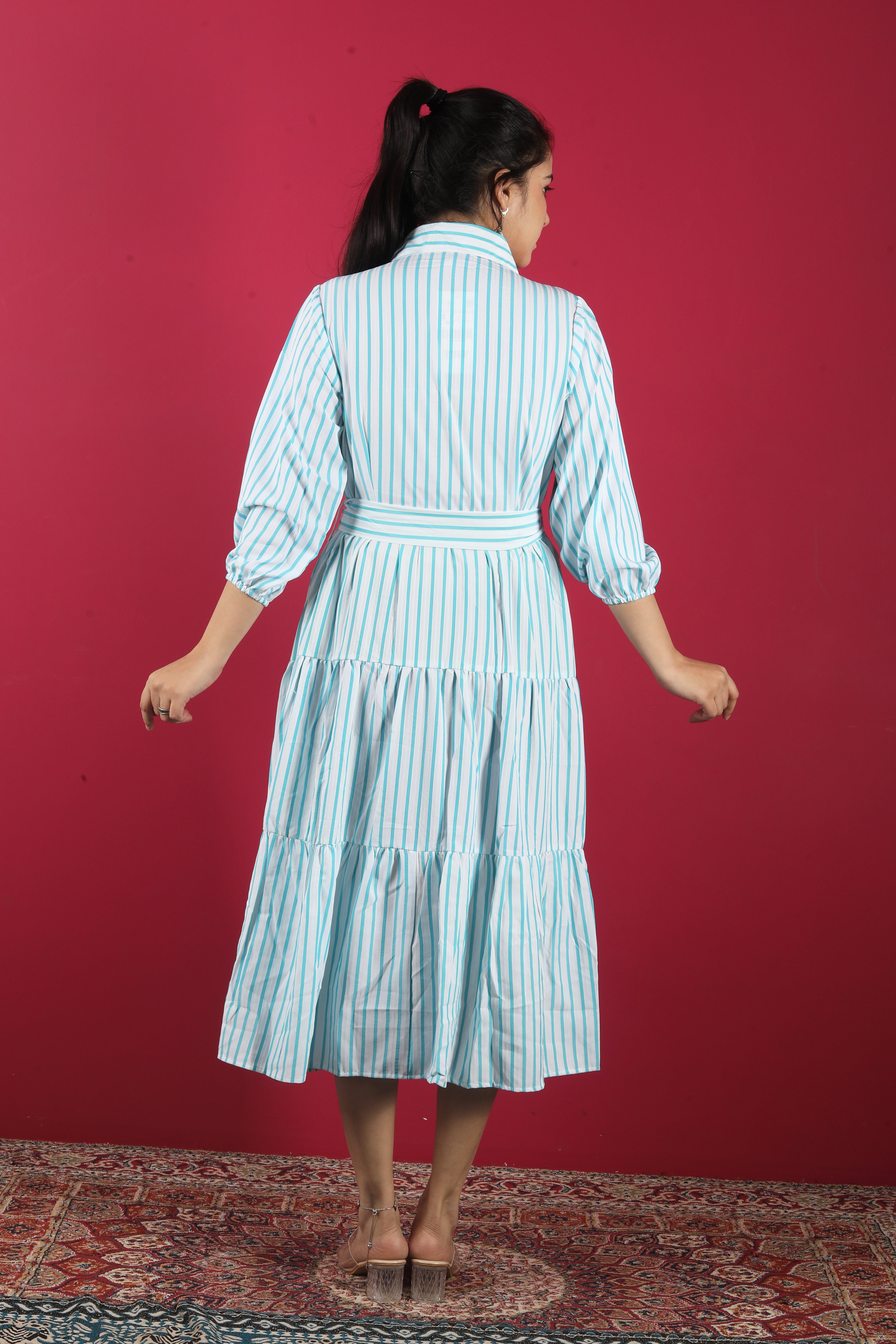The Aurelia Full-Sleeve Long Dress