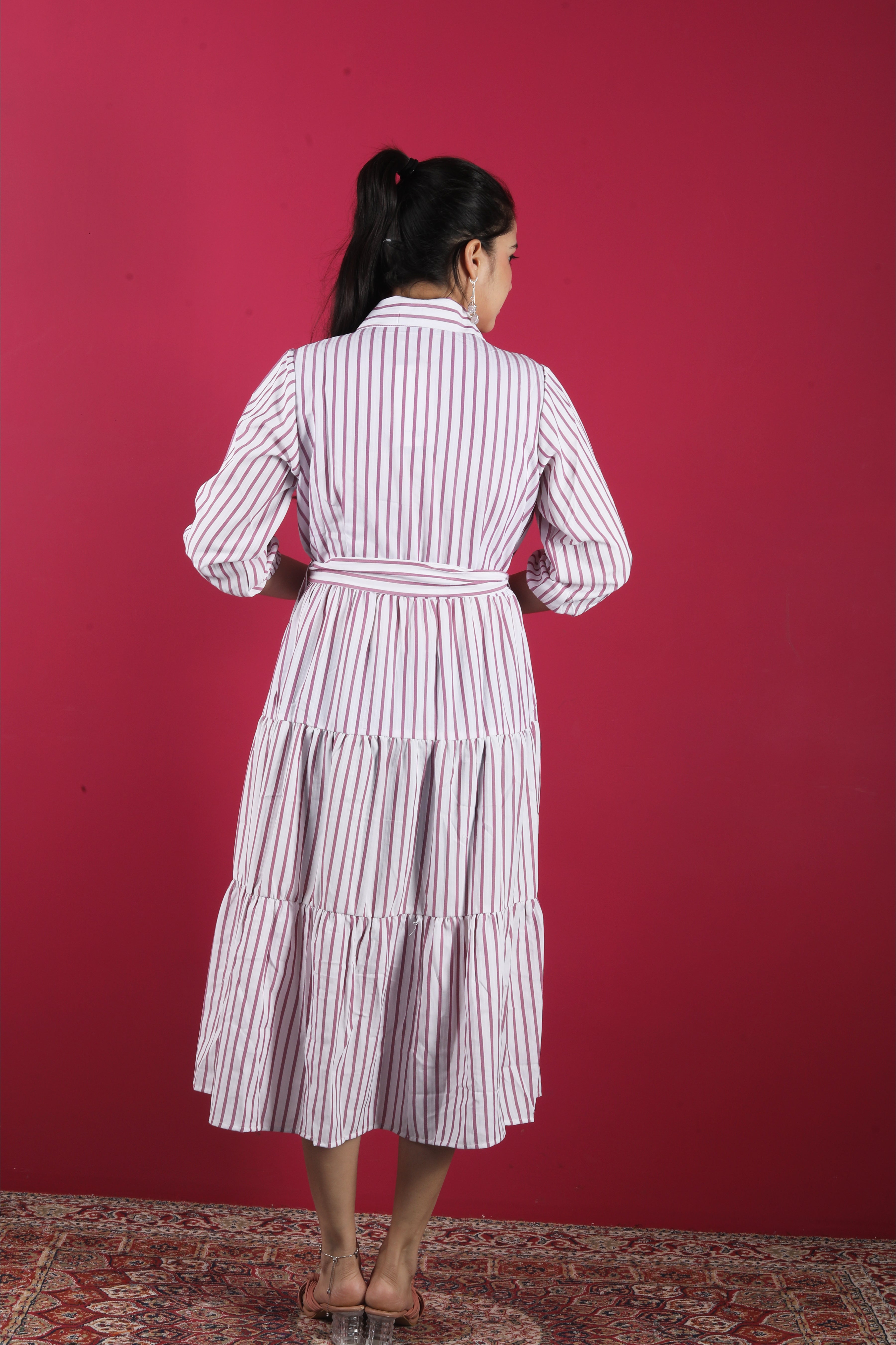 The Aurelia Full-Sleeve Long Dress