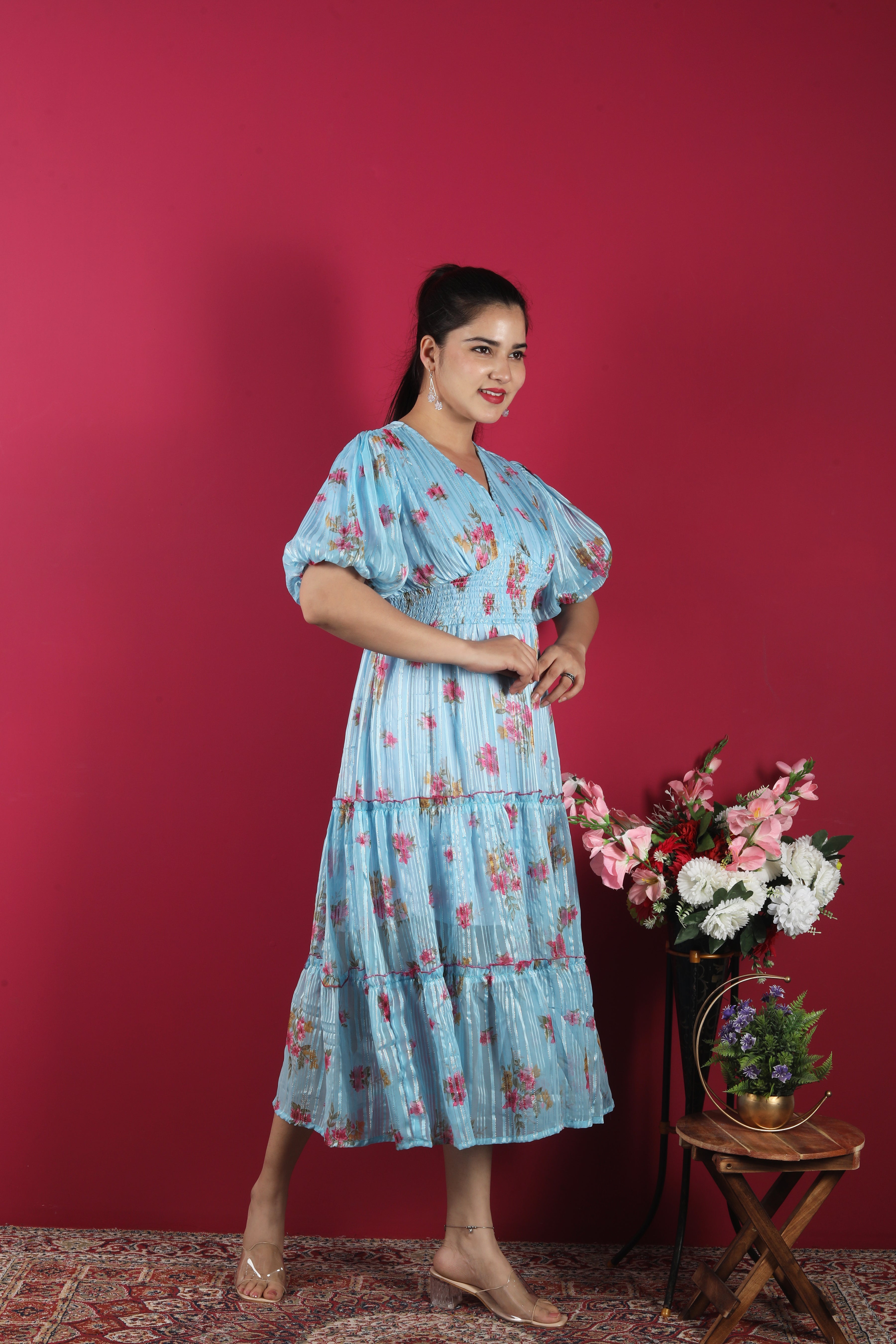 The Amara Georgette Dress