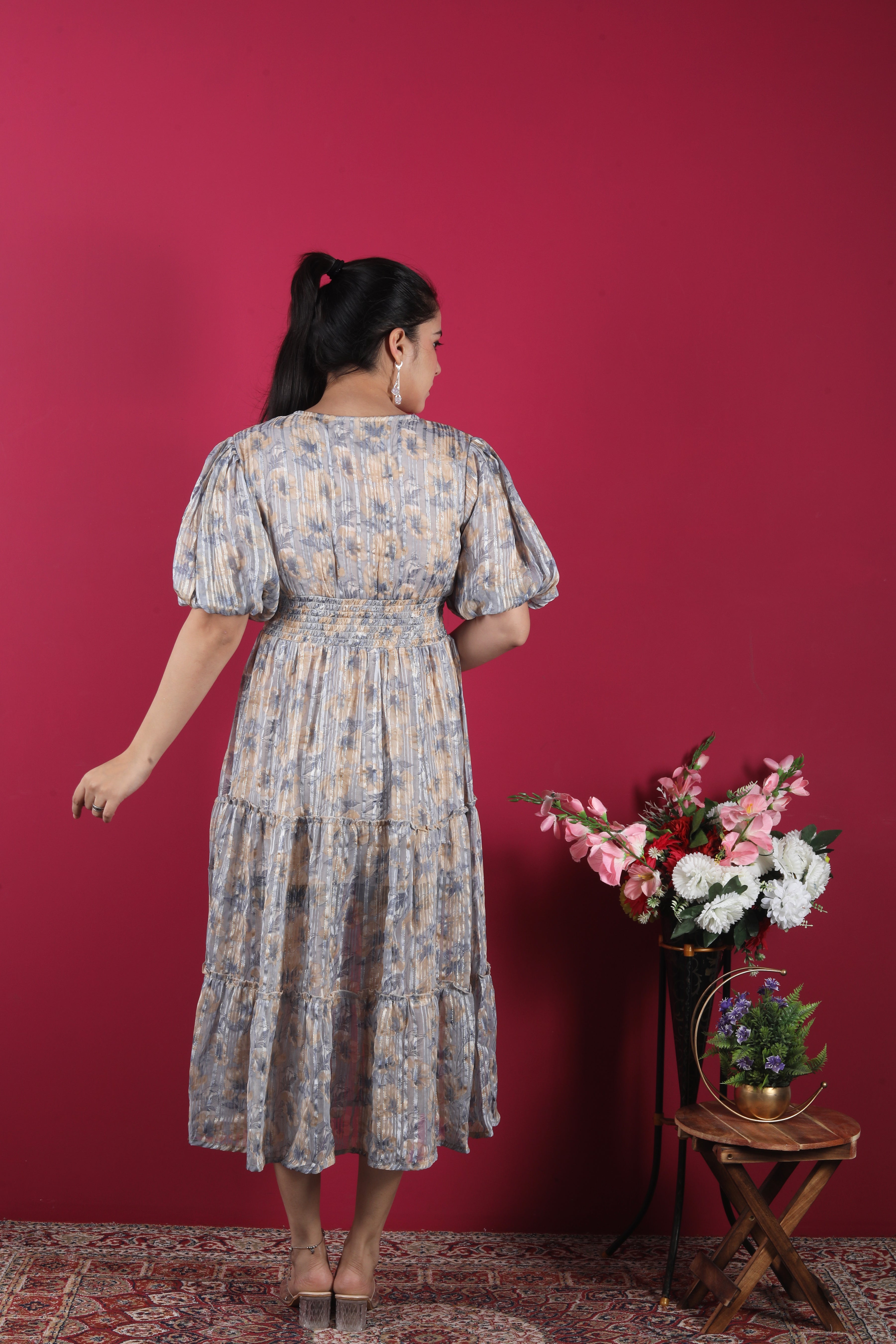 The Amara Georgette Dress