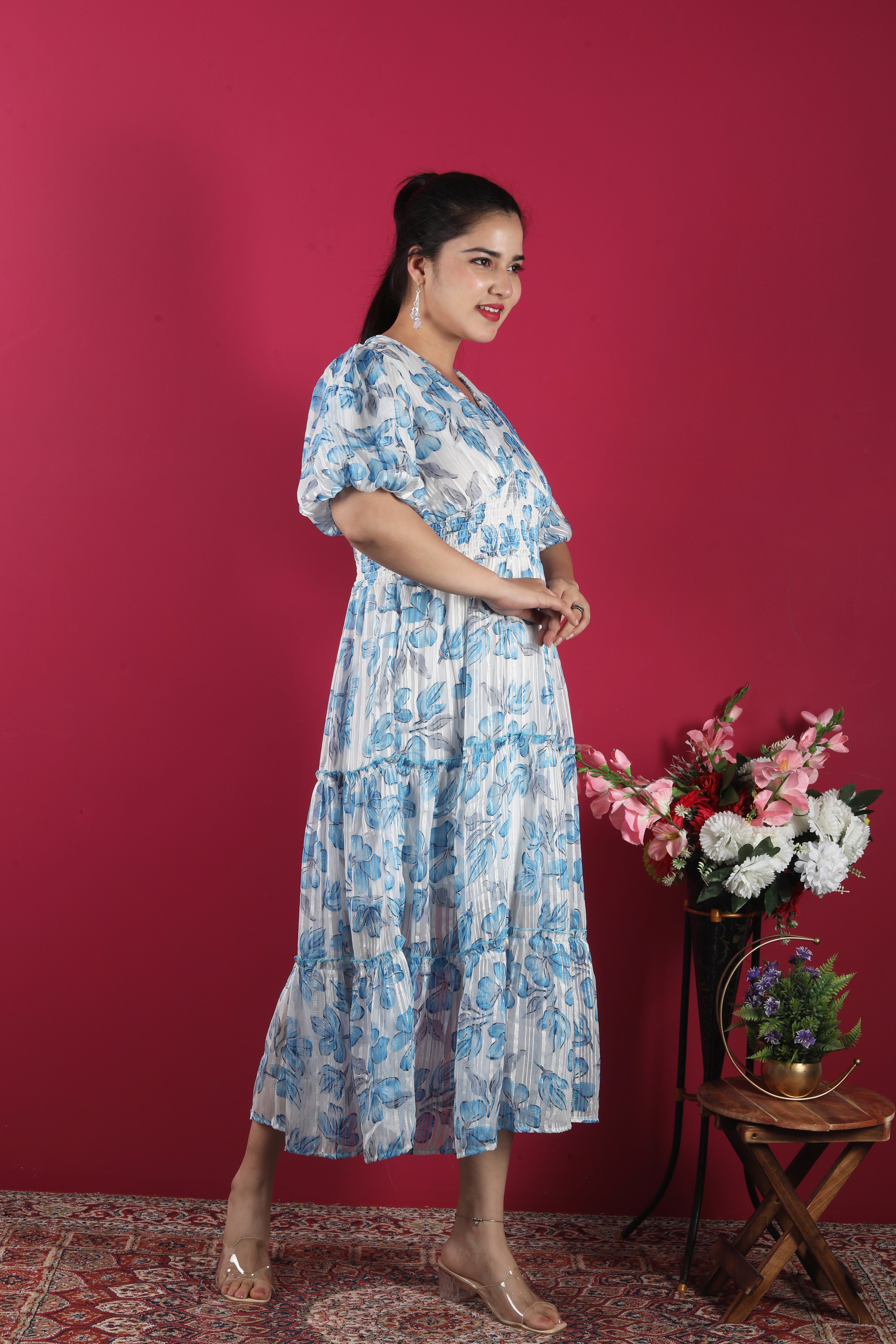 The Amara Georgette Dress