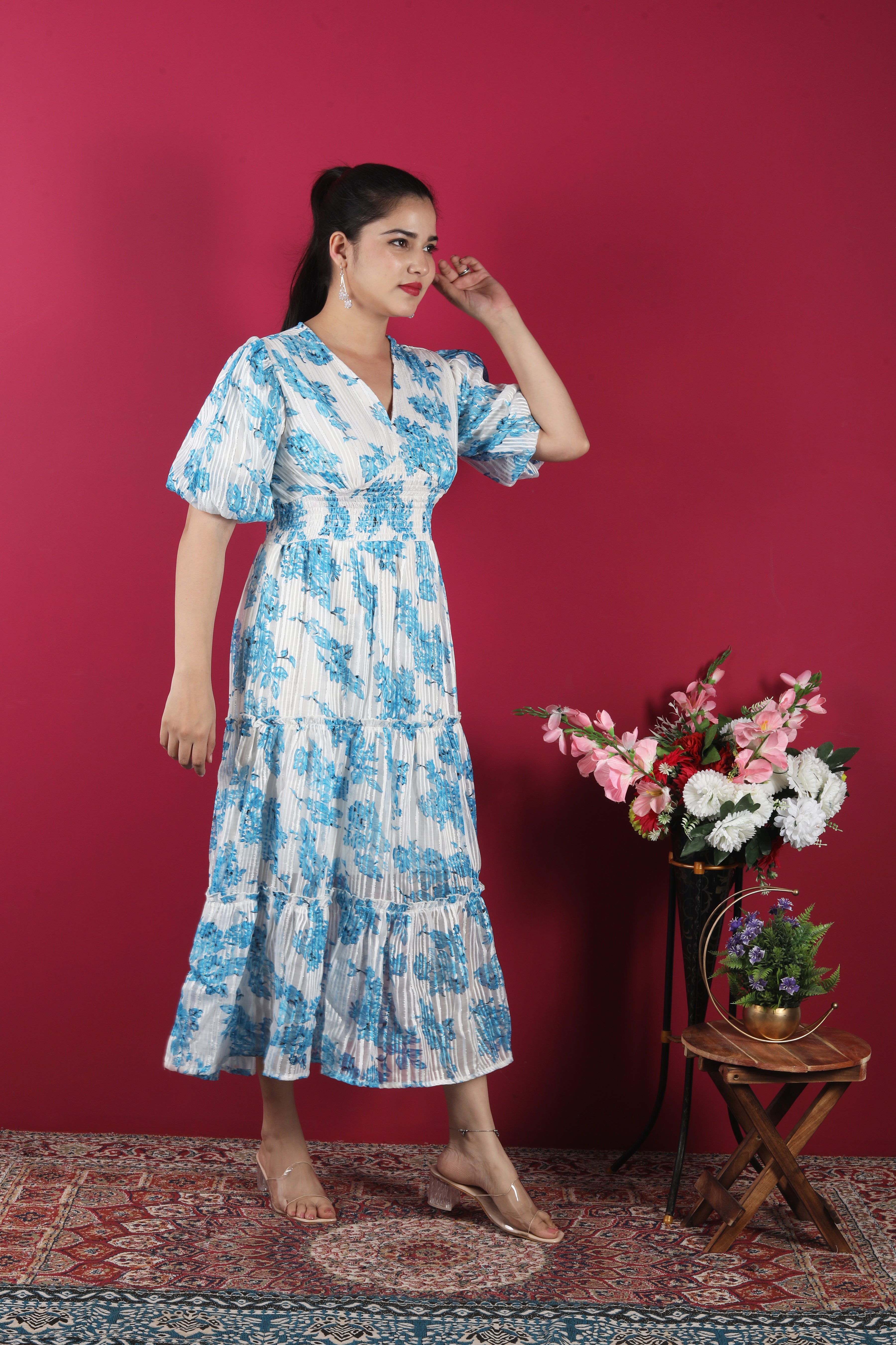 The Amara Georgette Dress