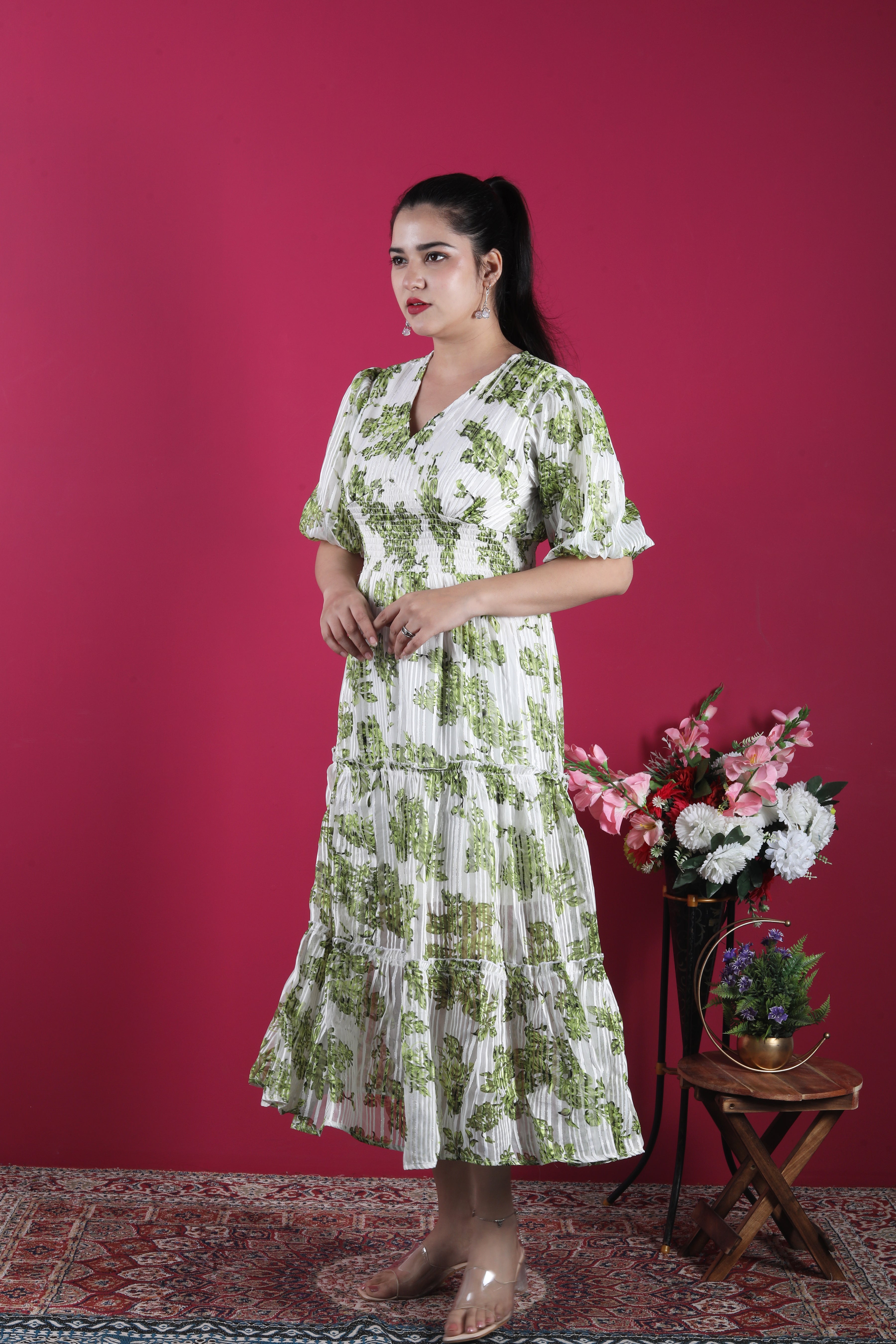 The Amara Georgette Dress