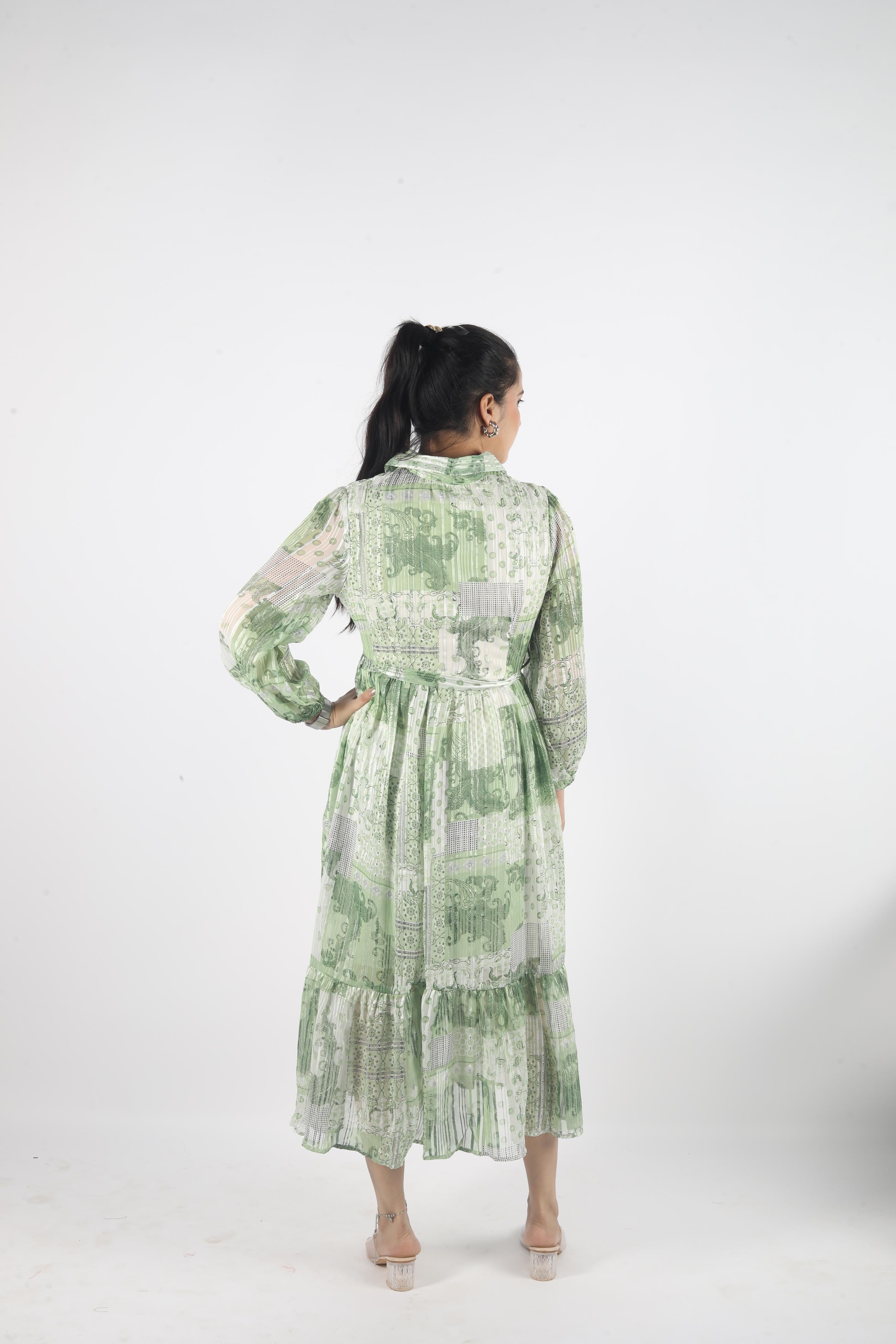 Amara Belté – Georgette Luxe Long Dress