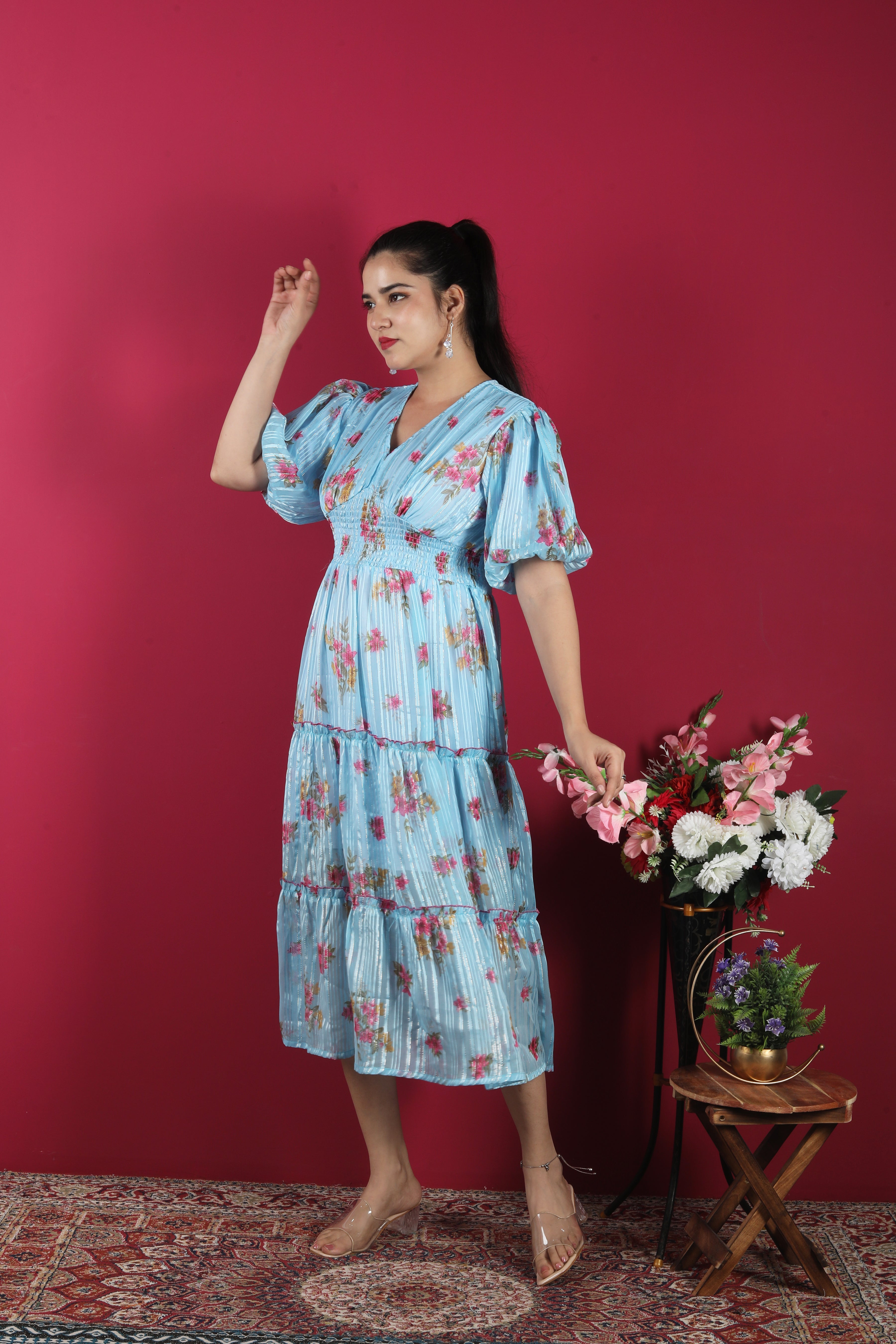 The Amara Georgette Dress