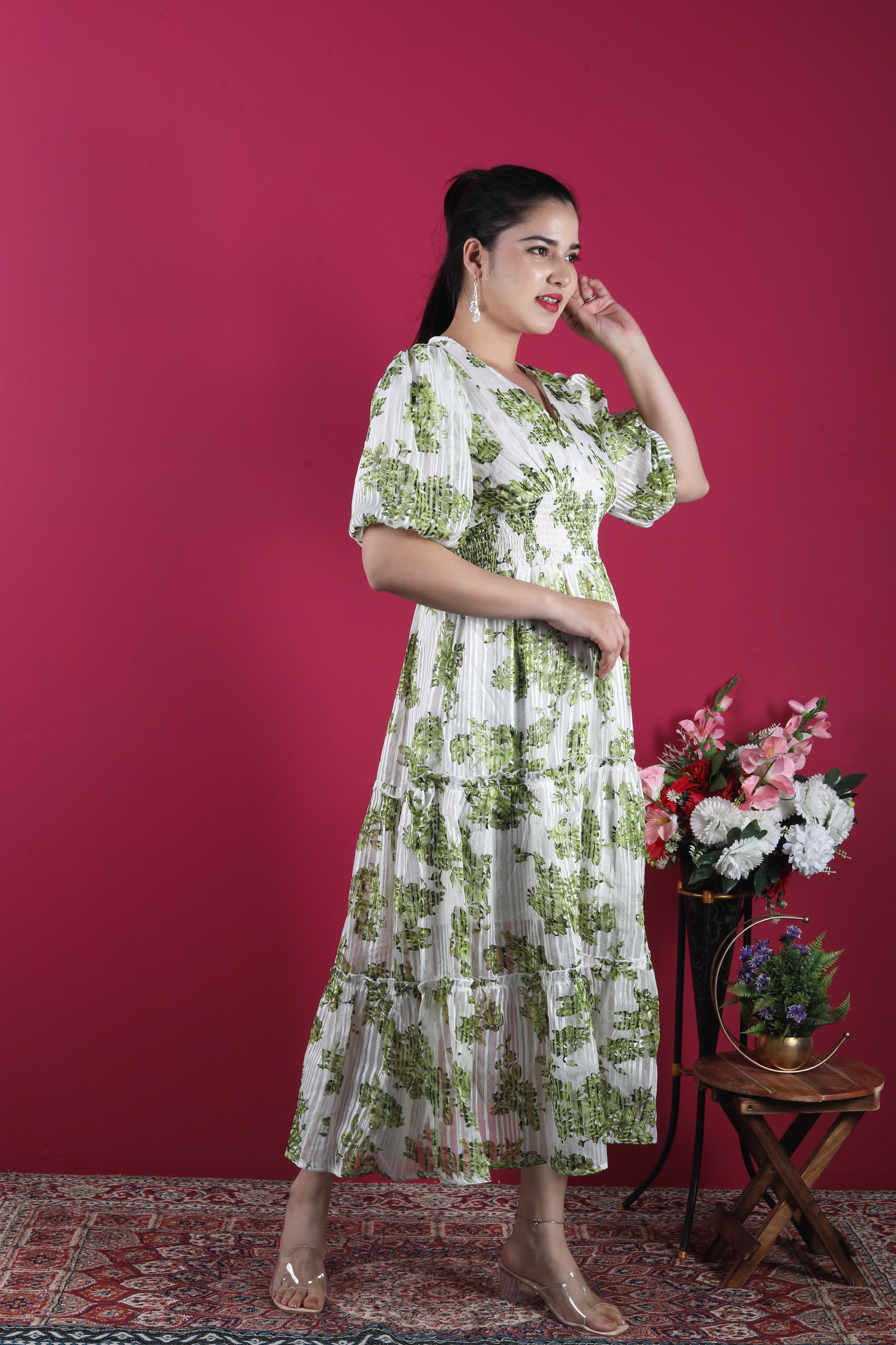 The Amara Georgette Dress
