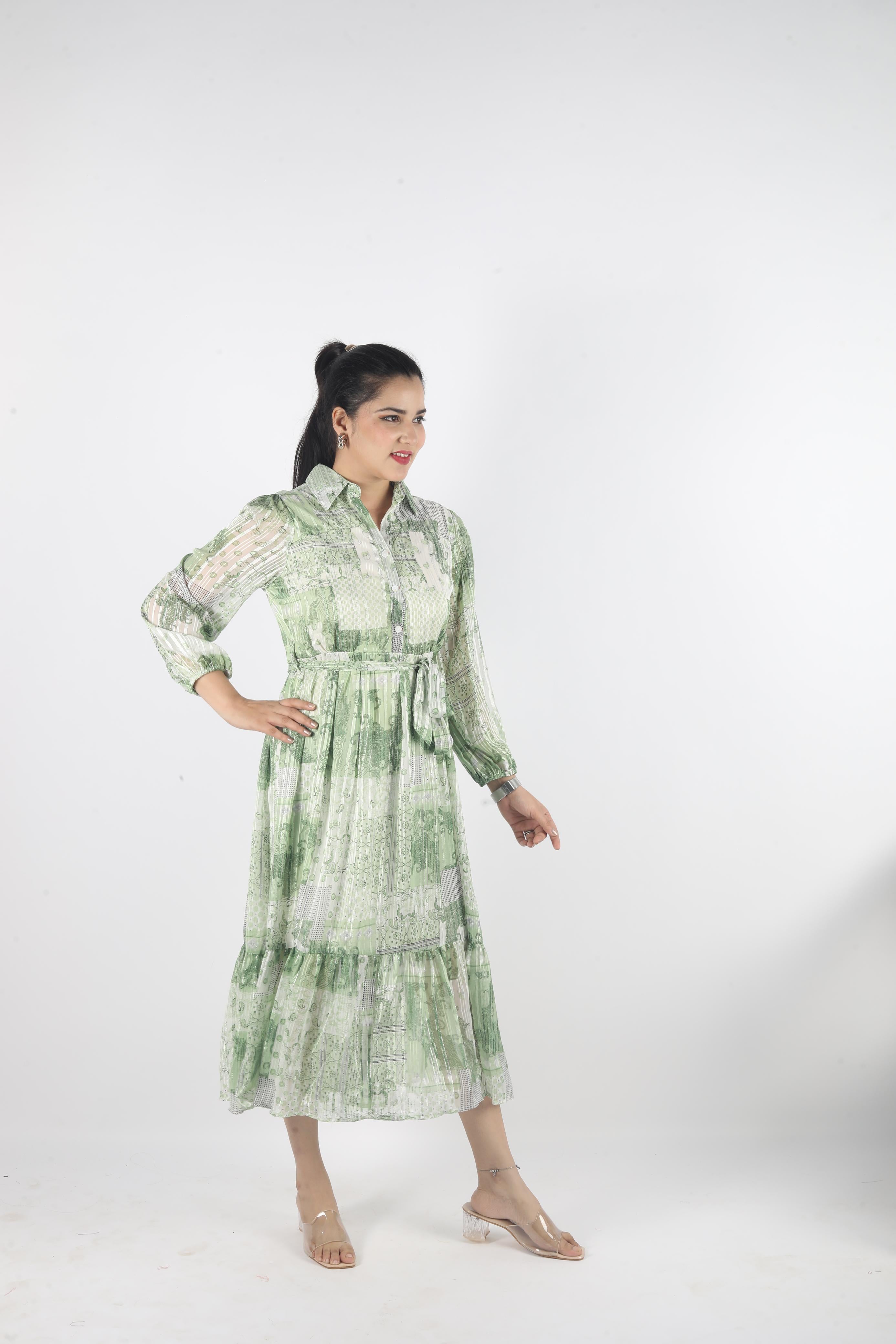 Amara Belté – Georgette Luxe Long Dress