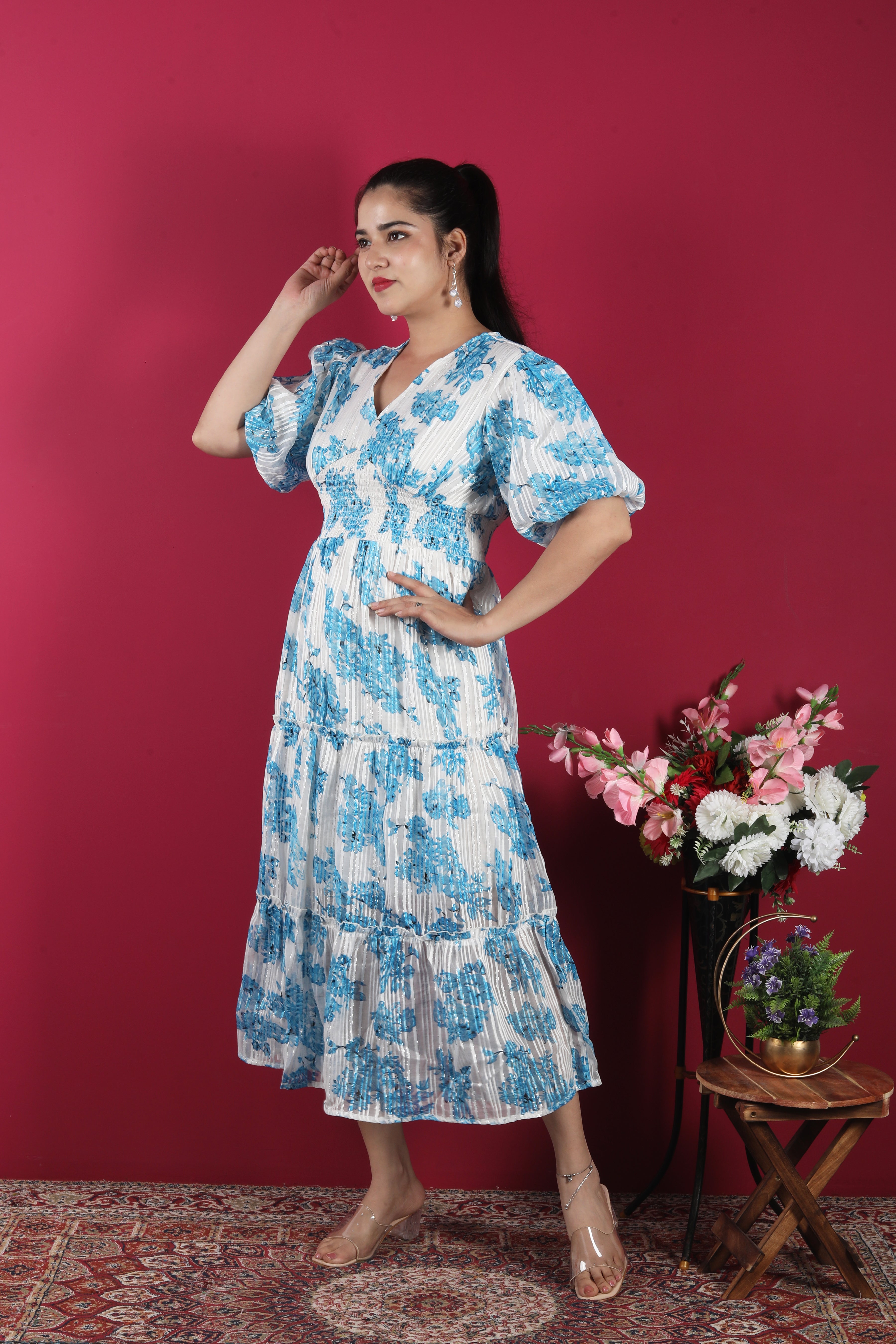 The Amara Georgette Dress