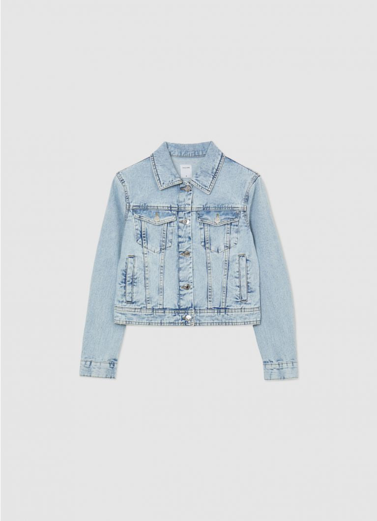 DENIM JACKET LIGHT BLUE DENIM