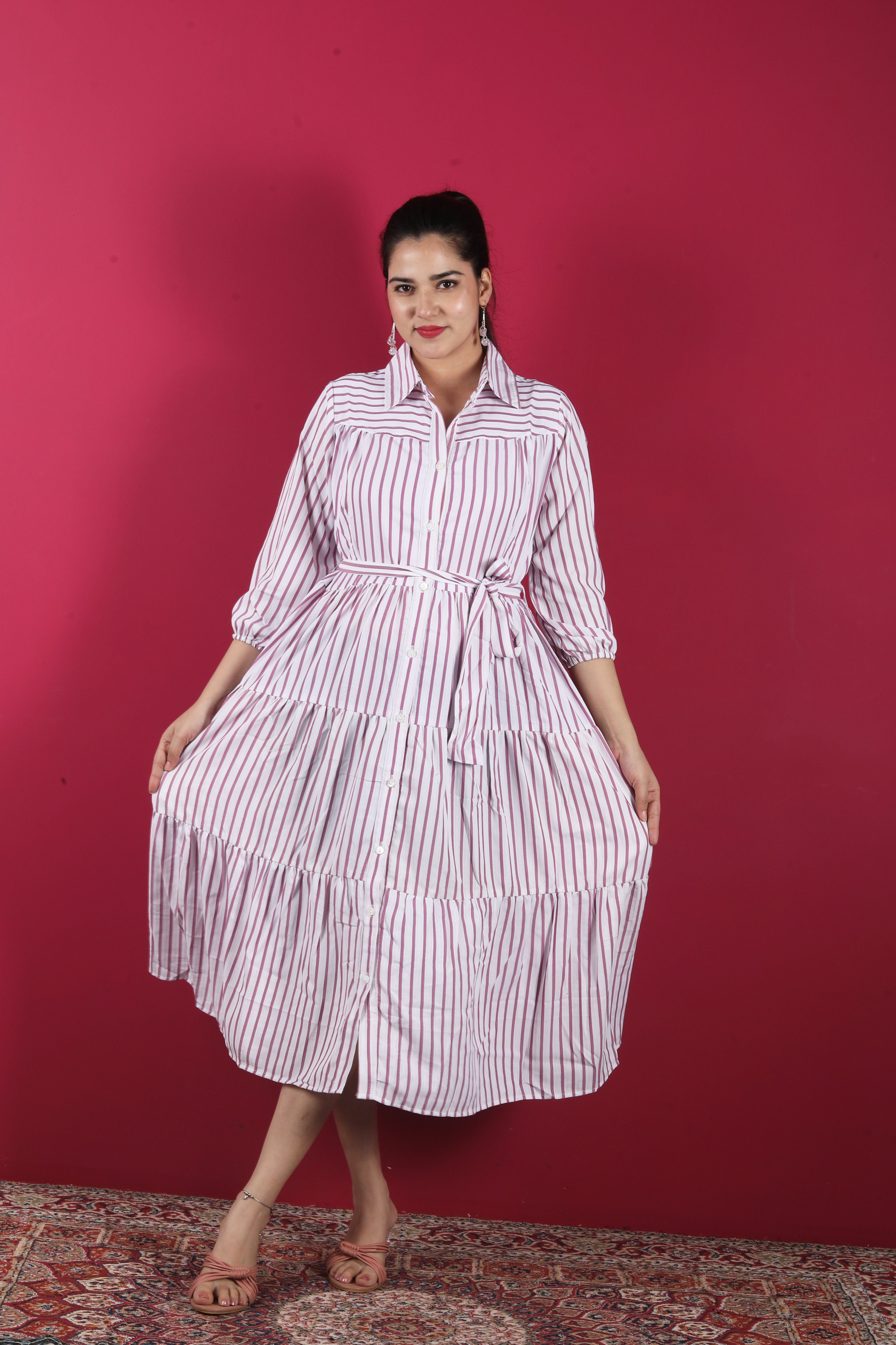 The Aurelia Full-Sleeve Long Dress