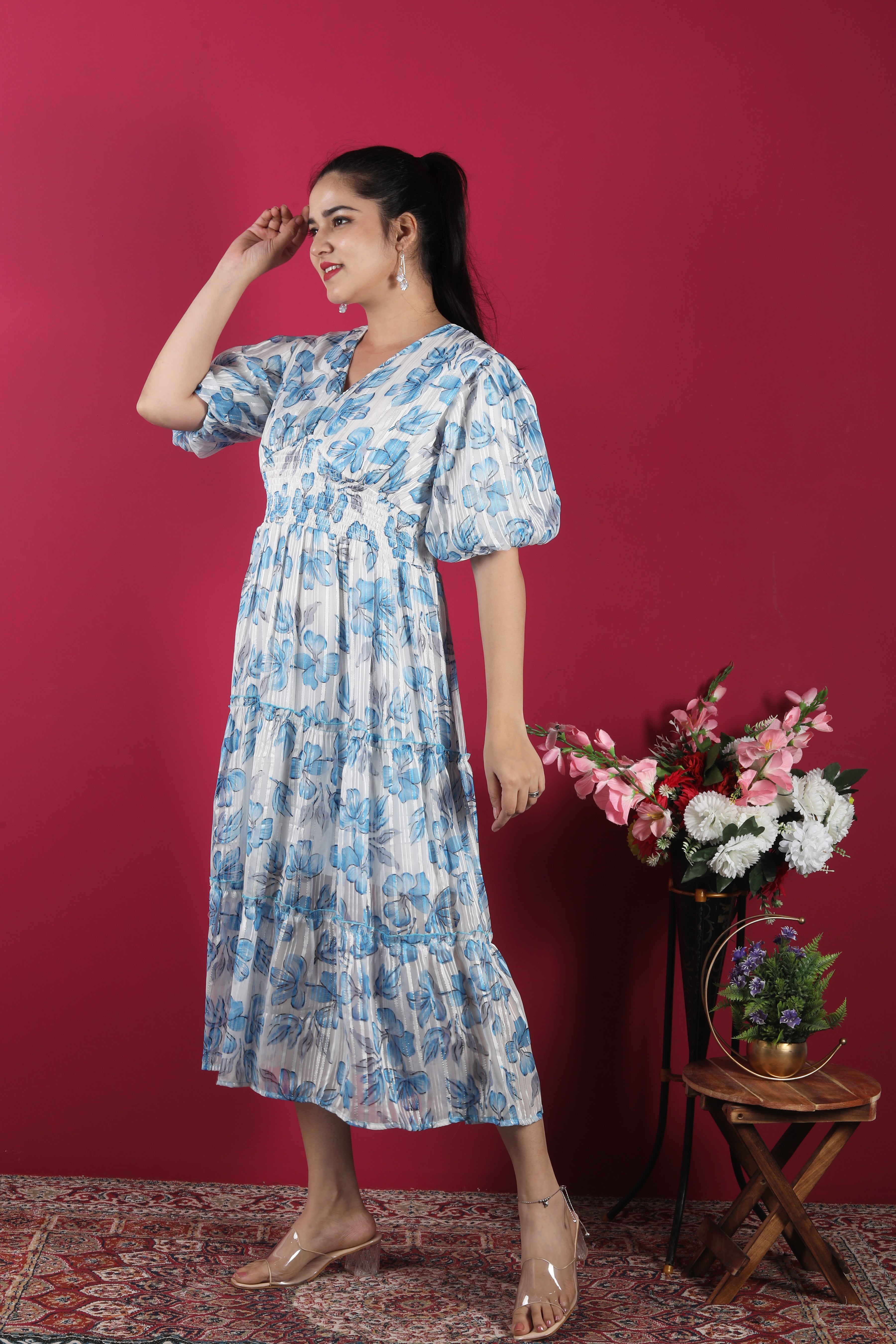 The Amara Georgette Dress