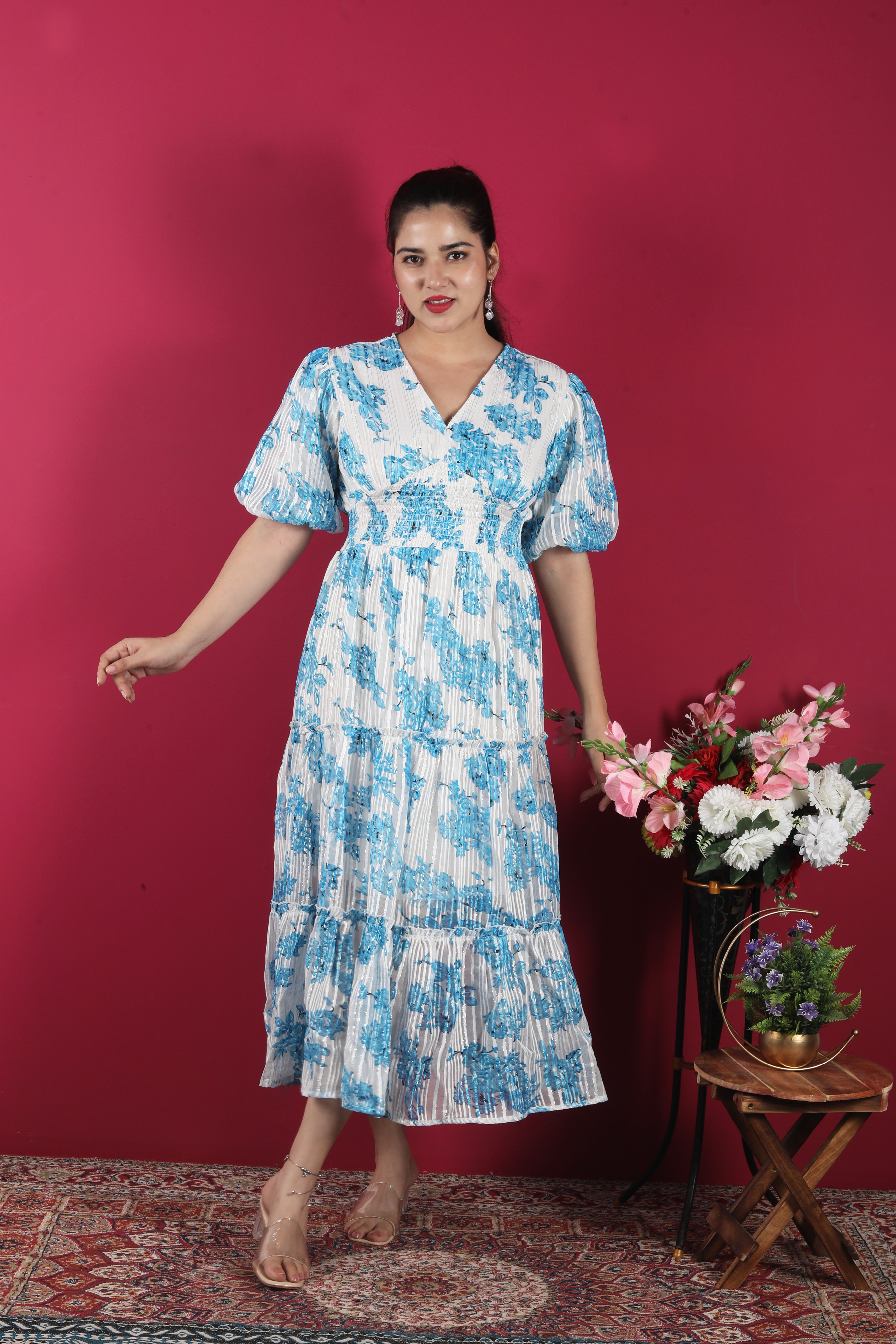 The Amara Georgette Dress
