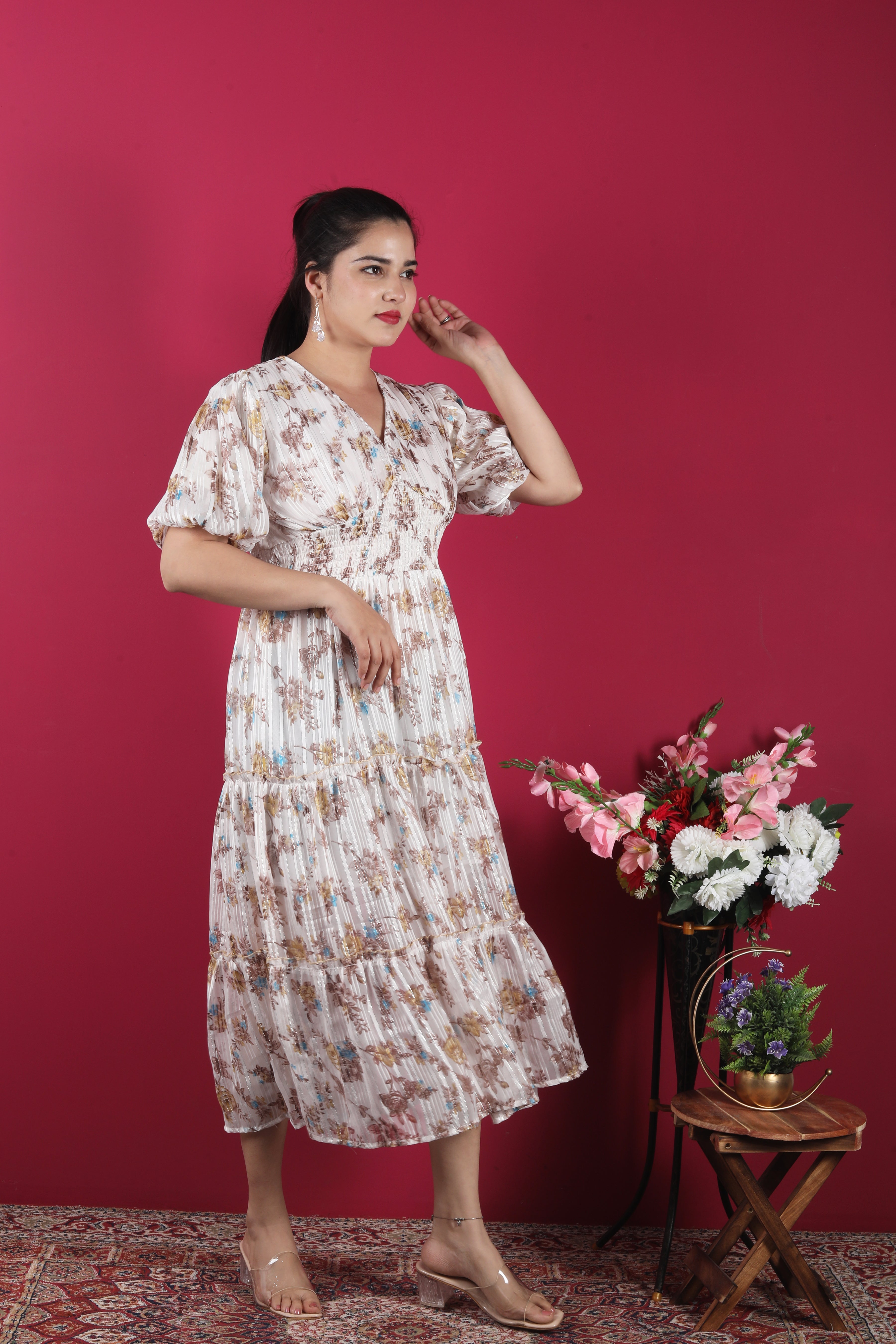 The Amara Georgette Dress