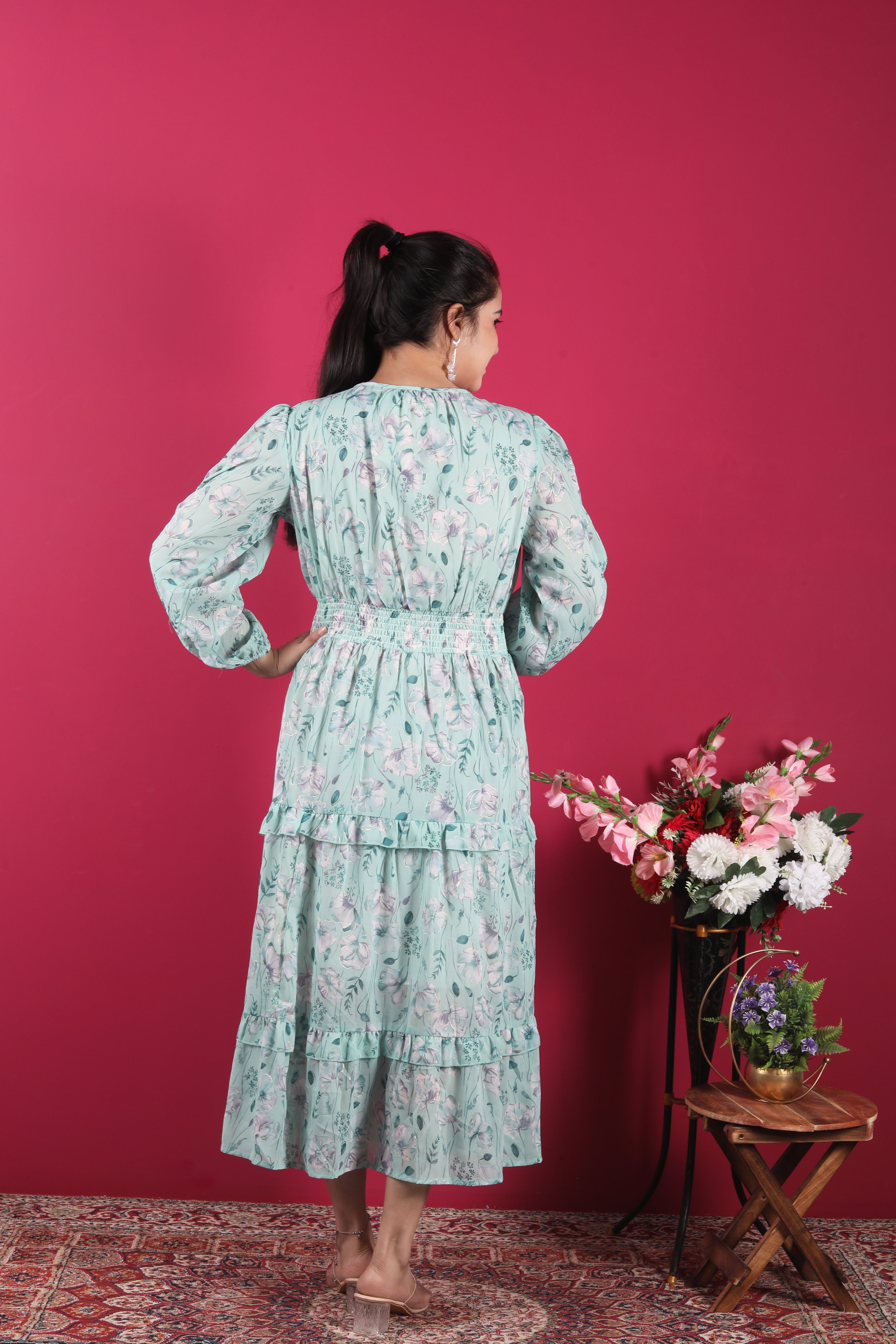 The Amara Georgette Dress