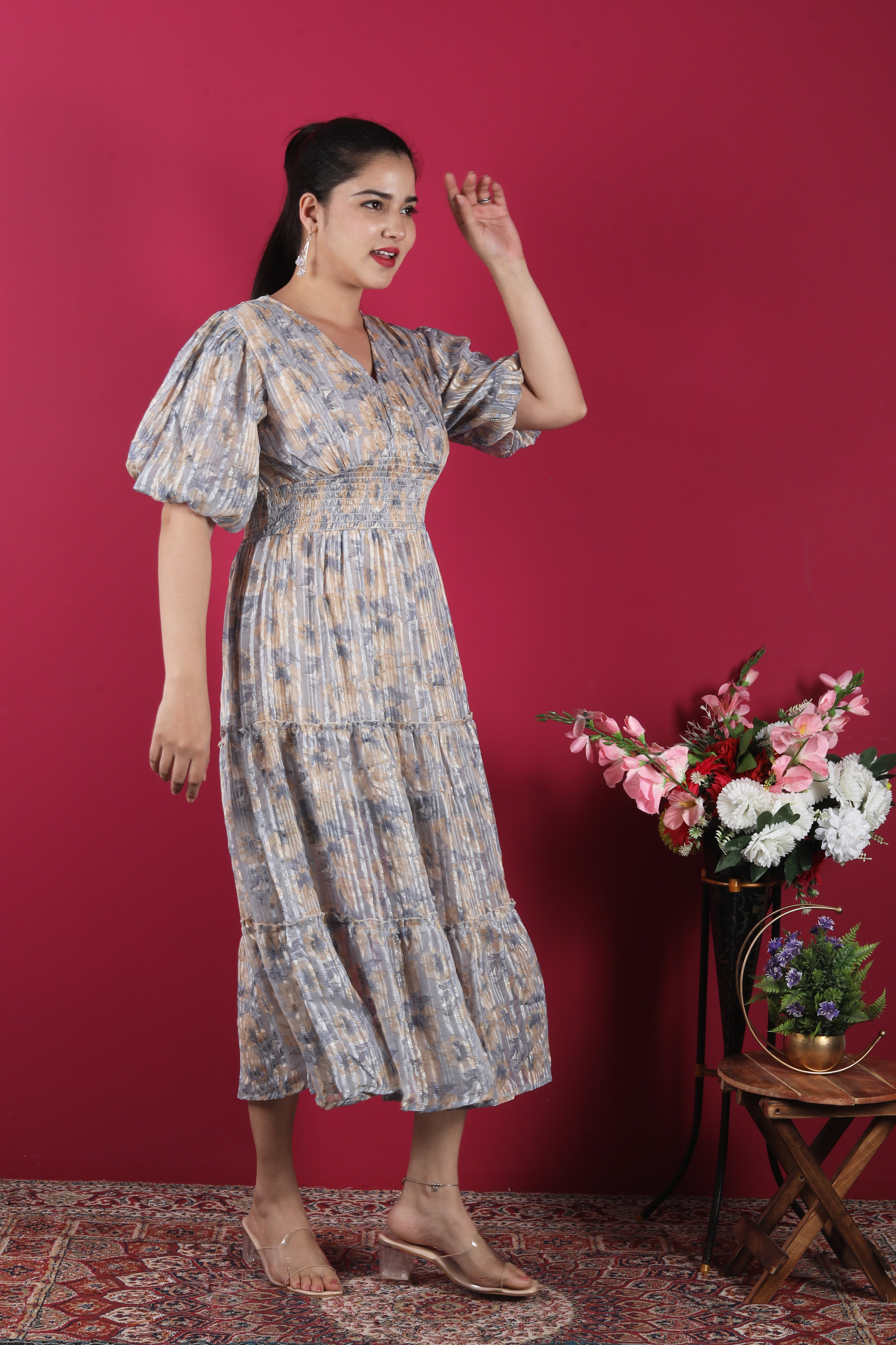 The Amara Georgette Dress
