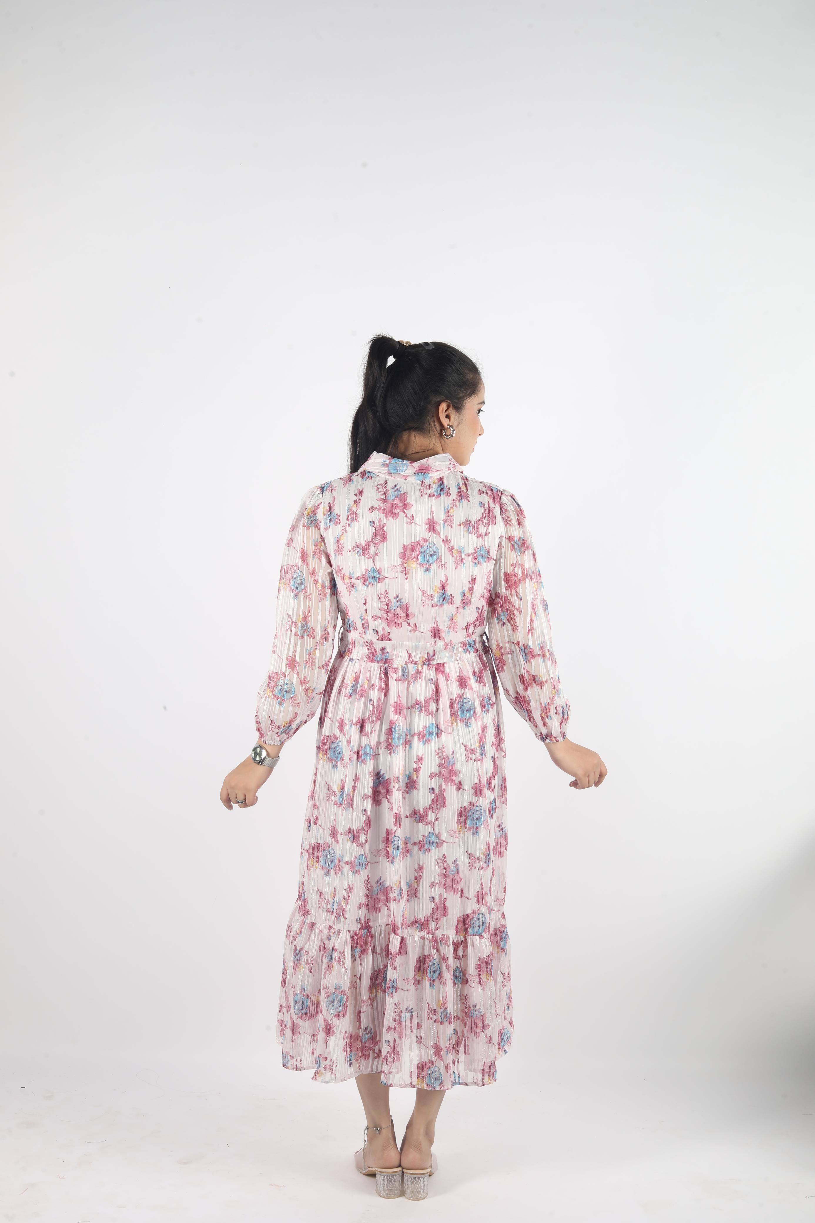 Amara Belté – Georgette Luxe Long Dress