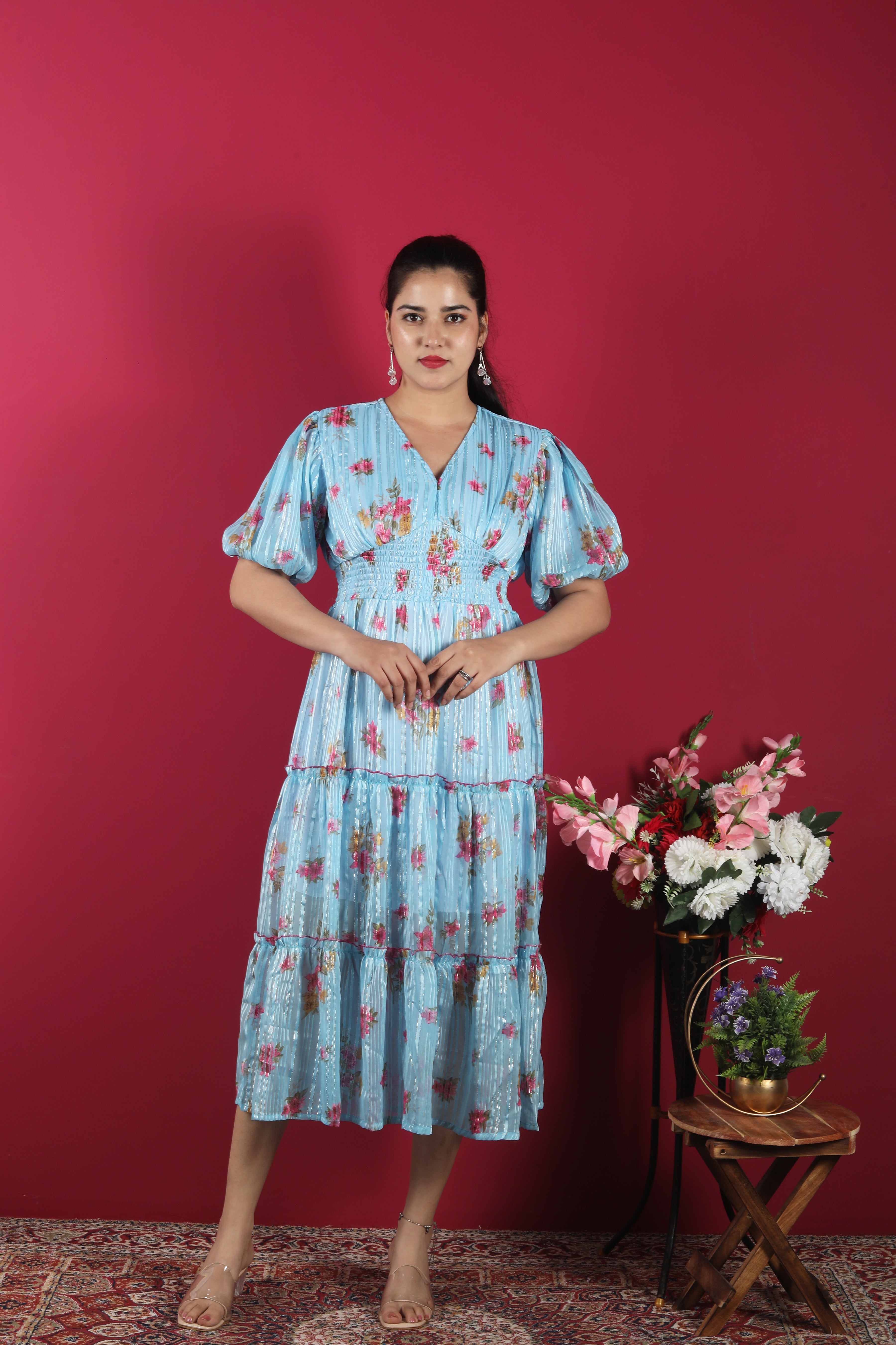 The Amara Georgette Dress