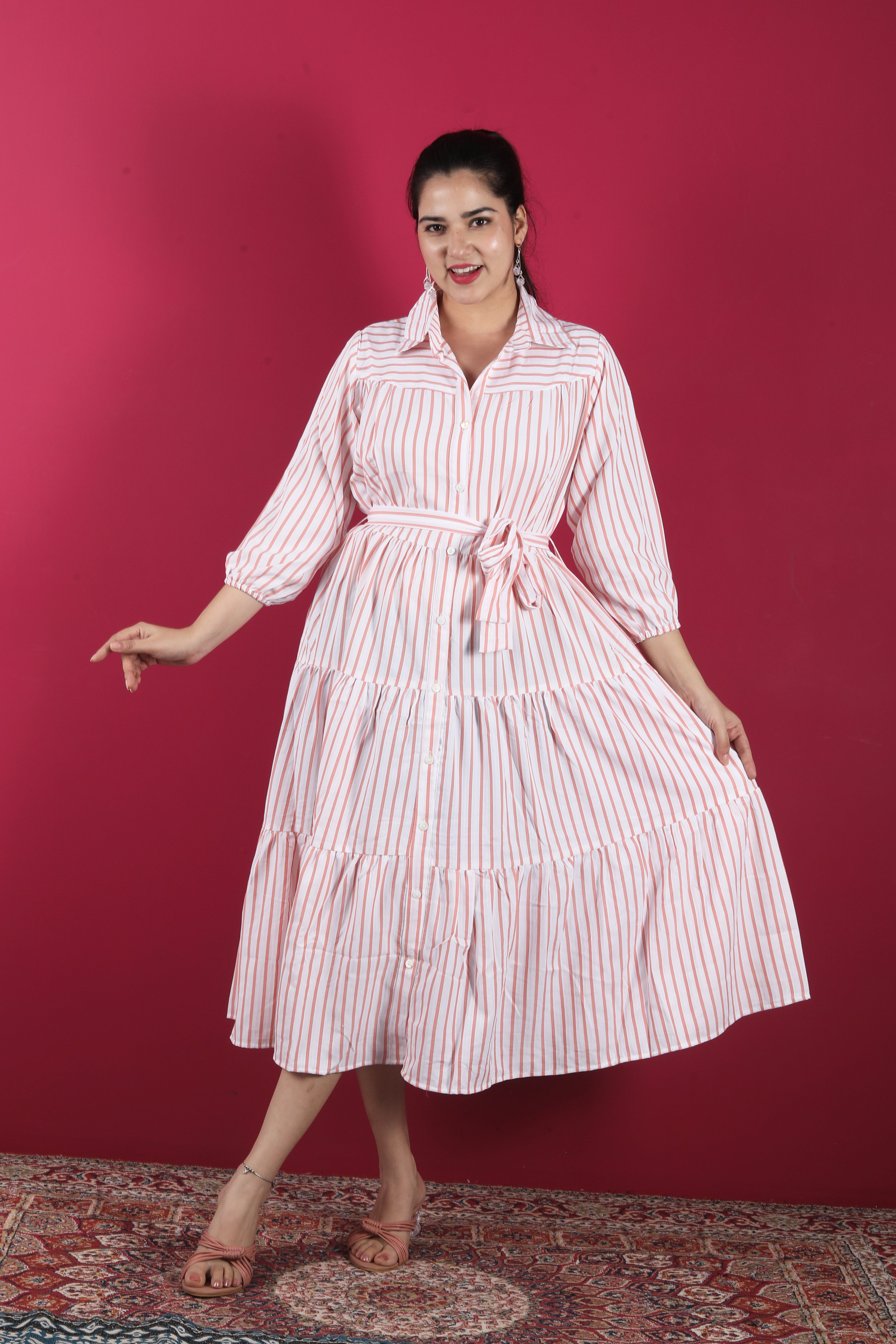 The Aurelia Full-Sleeve Long Dress