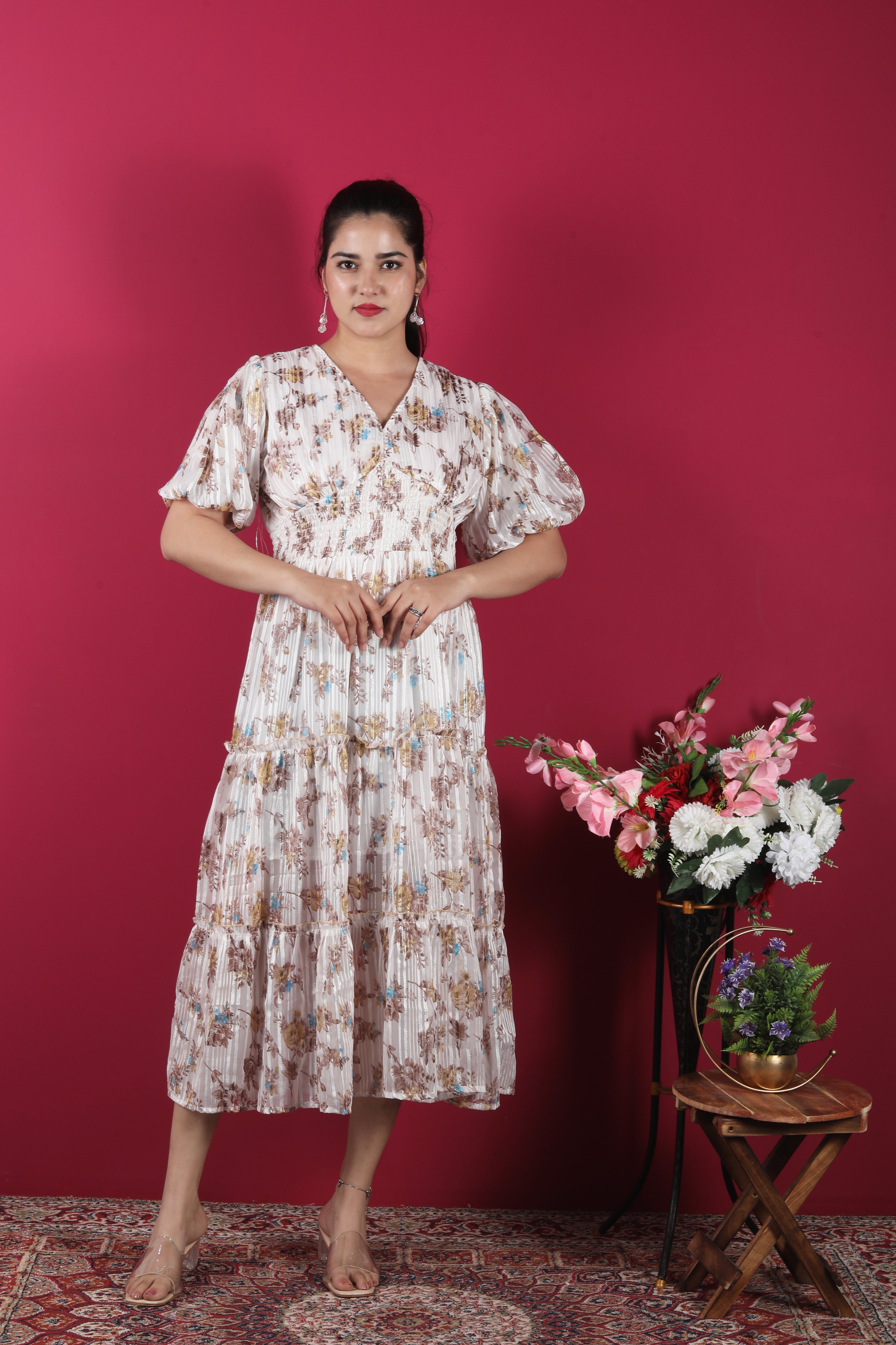 The Amara Georgette Dress