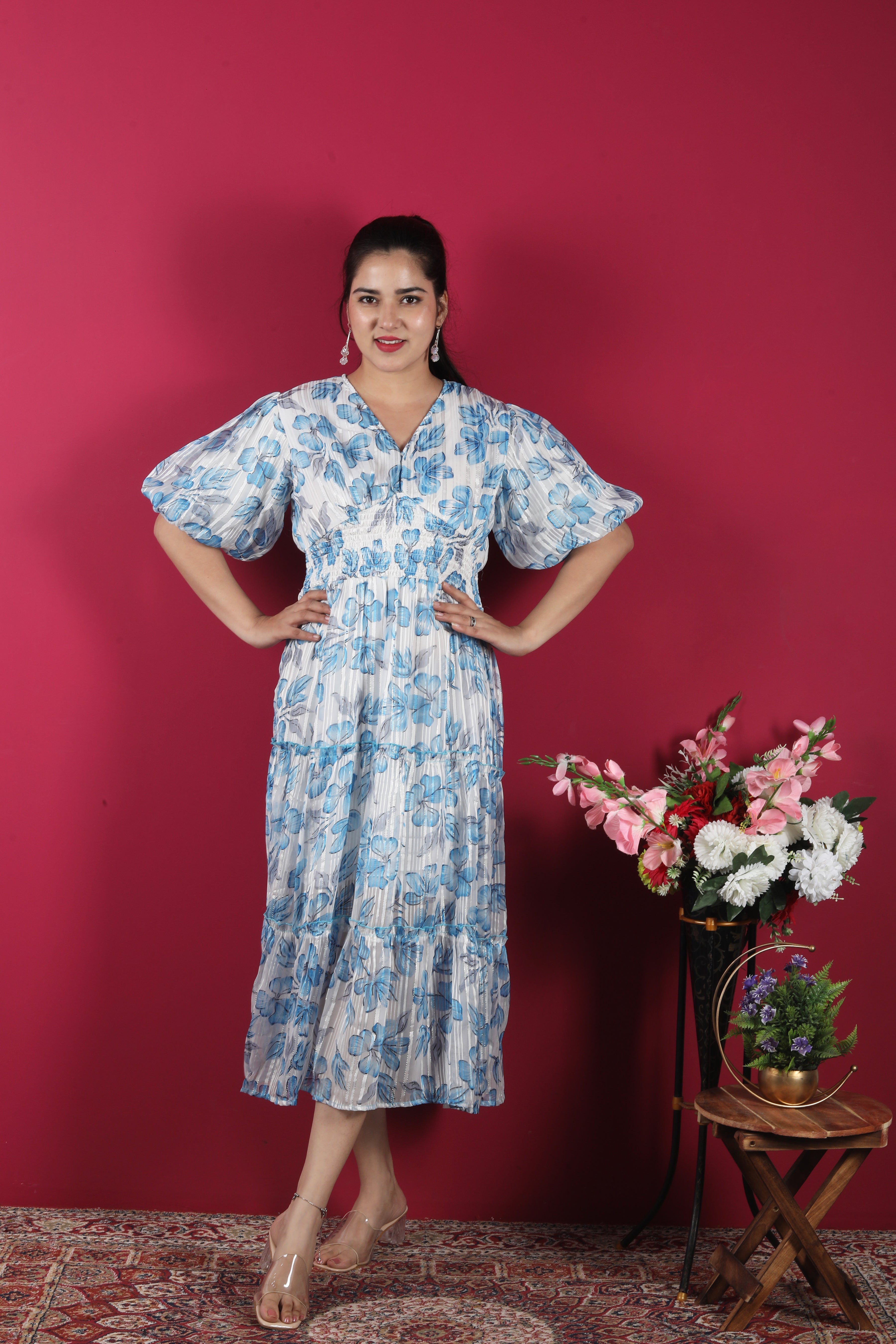 The Amara Georgette Dress