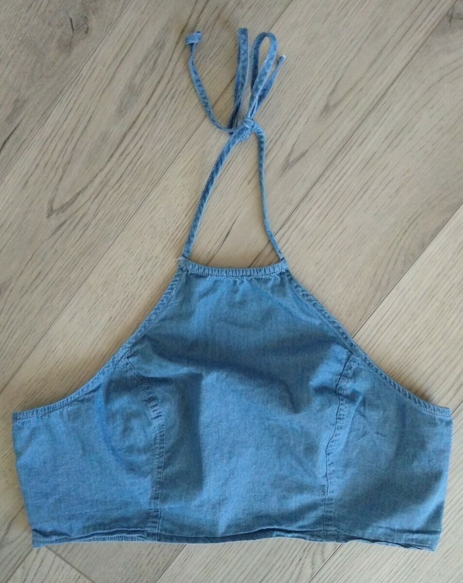 Denim Crop Top